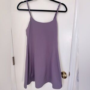 Girlfriend Collective Light Purple Juliet Strappy Dress | Medium